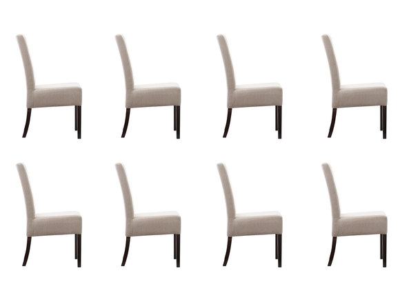 8x Stuhl Set Polster Sitz Stühle Garnitur Wartezimmer Kanzlei Praxis Lounge