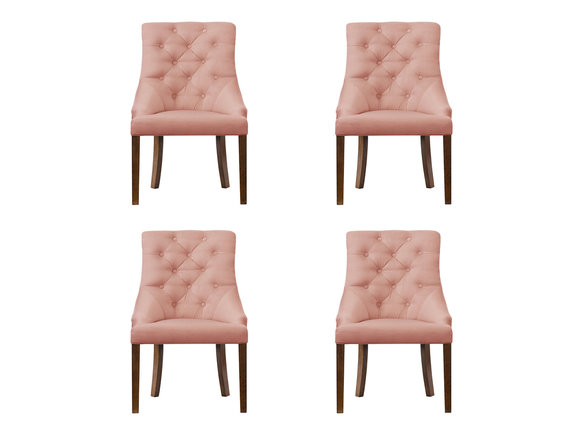 4x Chesterfield Sessel Lounge Club Polster Stuhl Stühle Sitz Garnitur Lehn Neu