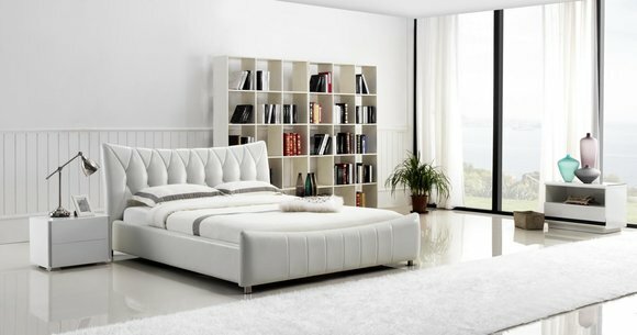 Modernes Design Bett XXL Betten Hotel Luxus Stil Doppel Leder 140 160 180x200cm