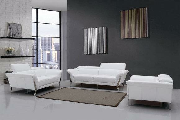 Multifunktions Ledercouch Sitz Polster Wohnzimmer Leder Garnitur Sofa