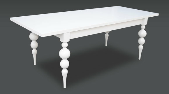 Designer Esstisch Design Tisch Holz Esszimmer Wohnzimmer klassisch