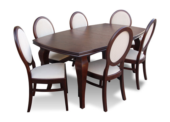 Designer Stühle Tisch Set Garnituren Komplett Wohnzimmer Esszimmer S23-K59 Neu