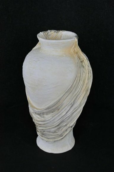 Design Blumen Topf Dekoration XXL Vase Vasen Handarbeit Deko Kelch