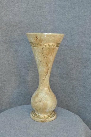 XXL Big Vase Design Medusa Antik Stil Blumen Vasen Pokal Deko Dekoration
