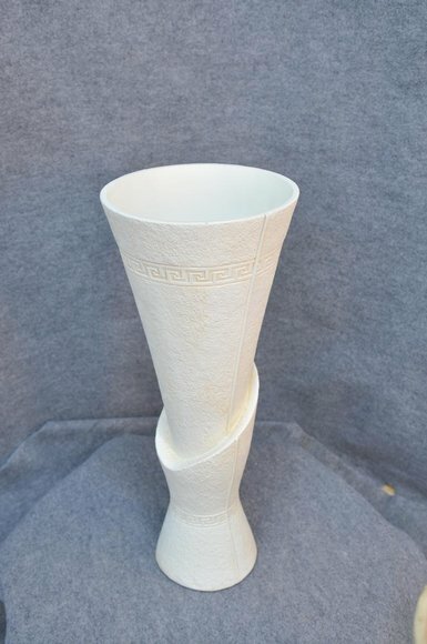 design Vase Kelch XXL Vasen Blumen Dekoration Deko Antik Stil Raum Boden