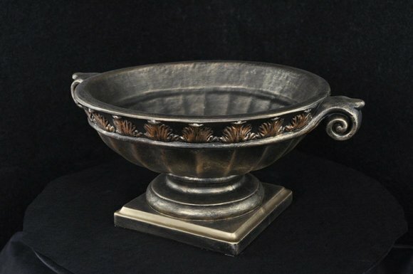 Schale Design XXL Obst Schale Dekoration Tisch Vase Klassischer Marmor 2