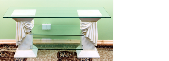 Design Vitrine Regal Glas Säule Schrank Vitrinen Regale Schrank Wohnzimmer 1861