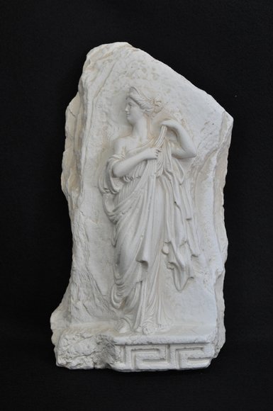 Helena Troja Tafel Wandrelief Antik Relief Wand Gemälde Bild Handarbeit