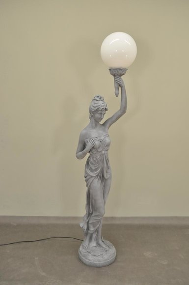 XXL Design Steh Leuchte Stand Leuchten Lampe Skulptur Figur Figuren
