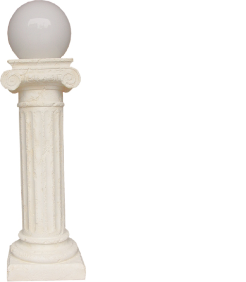 Säule Beleuchtet Dekoration Säulen Lampe Leuchte Figuren Skulptur