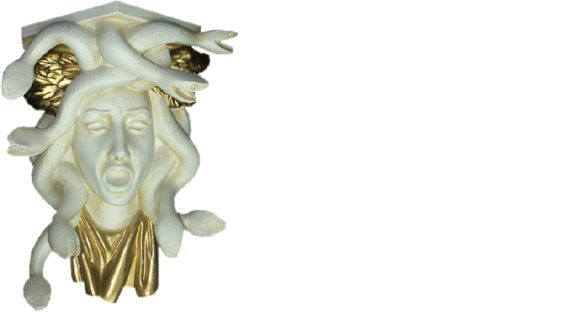 Design Figur Statue Skulptur Figuren Skulpturen Wand Wandfigur Dekoration
