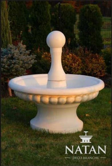 Zierbrunnen Springbrunnen Skulptur Brunnen Deko Garten Fontaine Teich