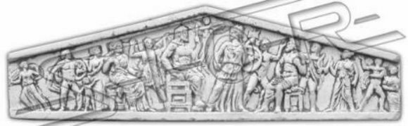 Relief Wand Dekoration Steinplatte Bild Bilder Antik Stil Garten Terrasse Haus