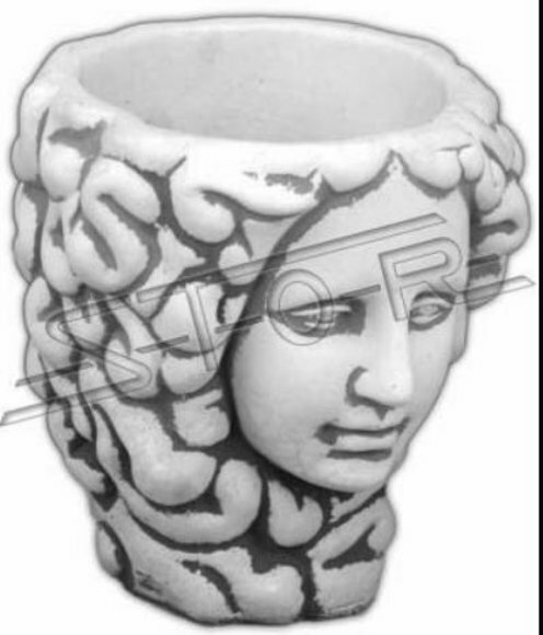 Blumenkübel Pflanz Kübel Dekoration Figur Blumentöpfe Garten Vasen