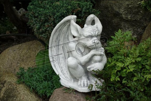 Figur Skulptur Drachen Kind Garten Skulpturen Figuren Statuen Statue Neu