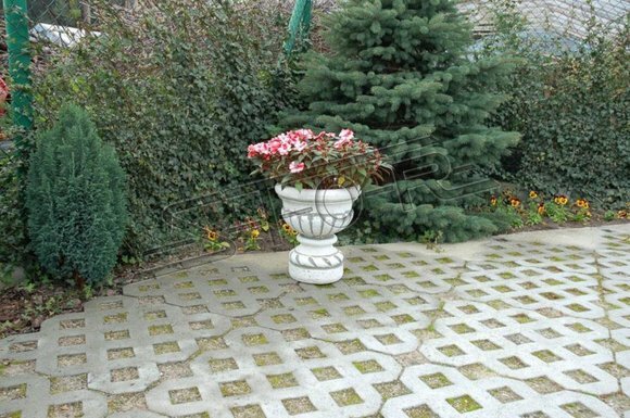 Figur Blumenkübel Pflanz Kübel Dekoration Figur Blumentöpfe Garten Vasen