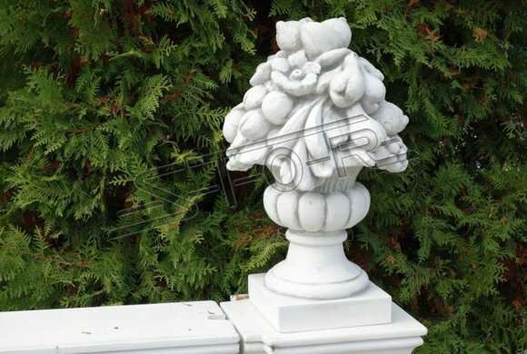 Säulen Statue Sockel Kopf Abdeckung Säule Antik Stil Garten Statue Neu
