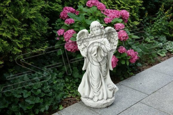 Engel 78cm Skulptur Design Figur Statue Garten Figuren Statuen Skulpturen