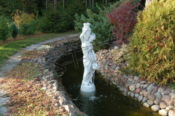 Dekoration Figur Fontaine Garten Designer Figuren Skulptur Skulpturen