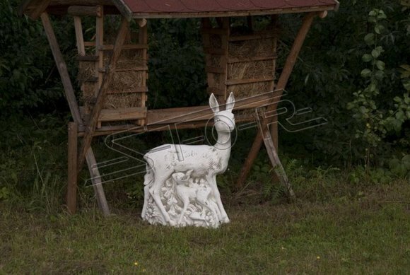 Garten Deko Hirsch Statue Skulptur Figuren Skulpturen Designer Figur Statuen