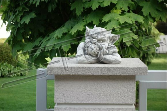 Troll 18cm Skulptur Design Figur Statue Garten Figuren Statuen Skulpturen