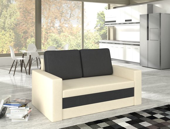 Design Sofa Wave 3 Sitzer Bettfunktion Couch Polster Schlafsofas Sofas