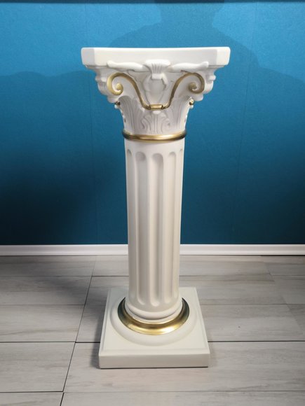 Säule Römische Säulen Marmor Skulptur Figur Deko Dekoration Ständer