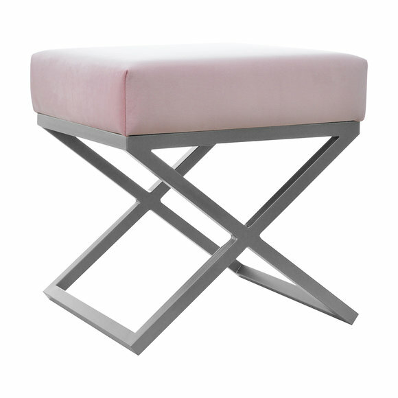 Pouf Fußhocker Rund Hocker Polsterhocker Sitzhocker Badhocker Hocker