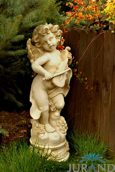 GARTENFIGUR STEINFIGUR FIGUR GARTEN SKULPTUR STEINGUSS FROSTFEST