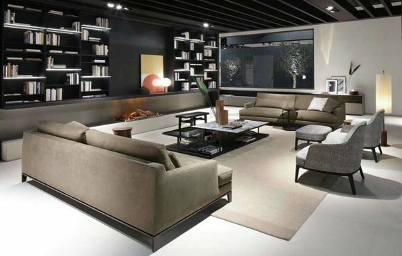 Italy Design Möbel Sofa Couch Polster Set Garnitur 3+3 Couchen Nubuk
