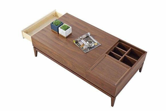 Designer Couch Tisch Holz Sofa Rund Beistell Tische Metall Italienische Möbel