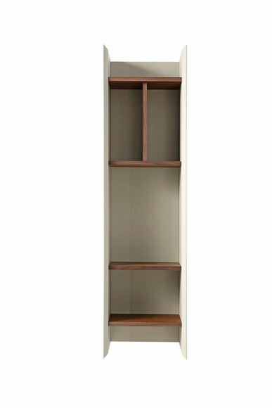 Regal Wand Aufhänge Regale CD DVD Rack Design Holz Wohnzimmer