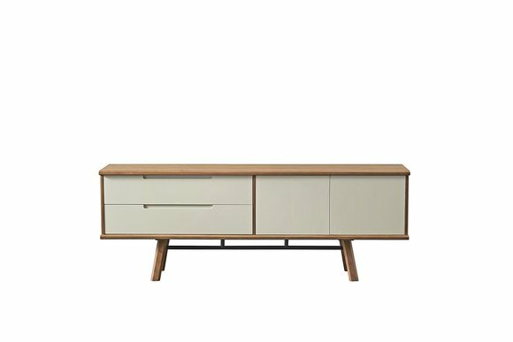 Design Kommode Anrichte Side Low Board Wohn Zimmer Regal Holz Luxus