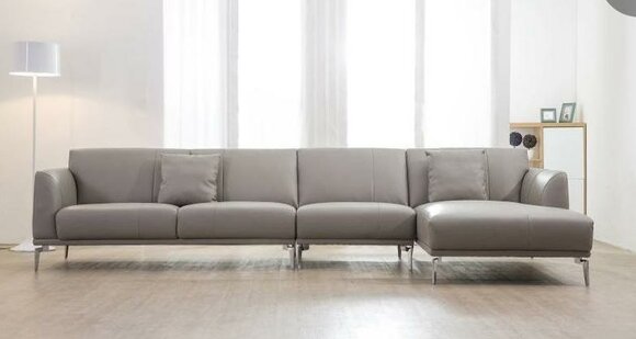 Sofa Ecksofa Eckcouch Couch Polster Sofas Couchen Leder Garnitur Eck
