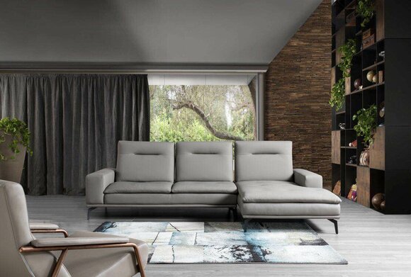 Ecksofa Couch Polster Sofa Wohnlandschaft Italienische Möbel Ecke Neu