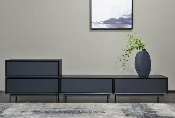 rtv design sideboard fernseh wand low board luxus kommode schrank neu