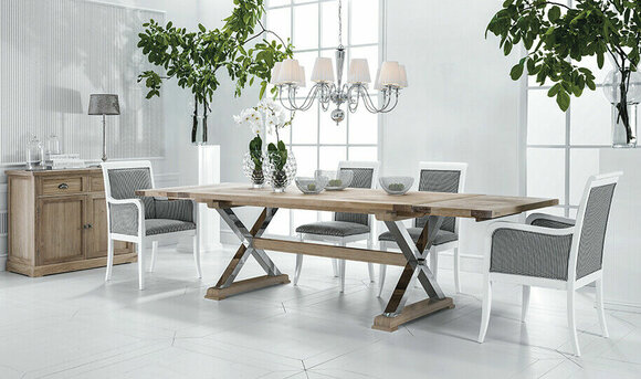 design esstisch klassischer holz tische ausziehbarer wohnzimmer luxus tisch