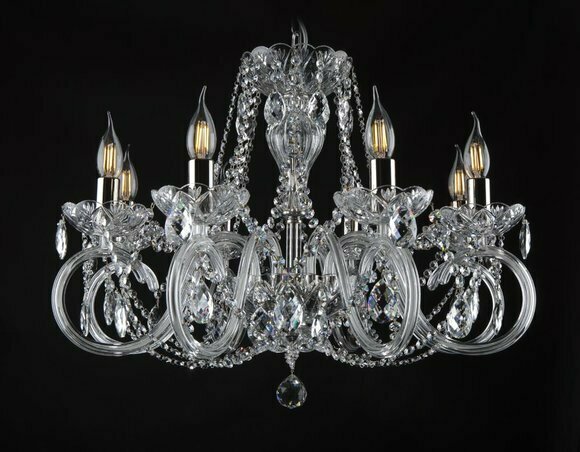Lampe Luster Kronleuchter Leuchte Lampen Kristall Leuchten Bohemia