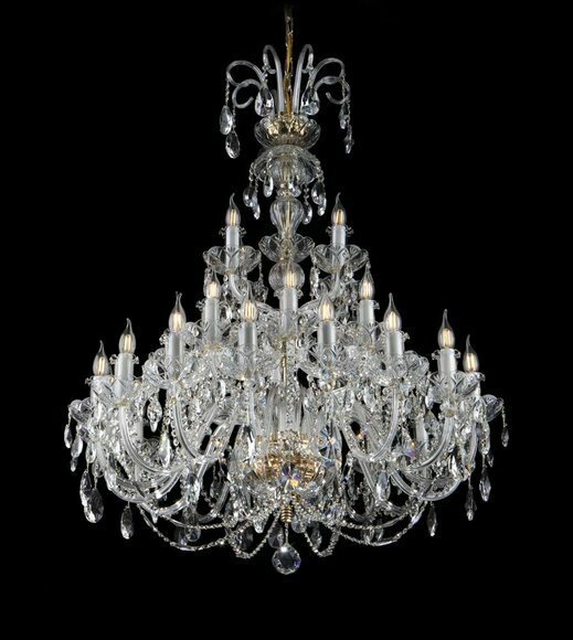 Bohemia Kristall Leuchte Decke Lampe Leuchte Lampen Decken Luster