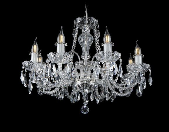 Kron Leuchter Lampe Lampen Kristall Leuchten Beleuchtung Leuchte Decken