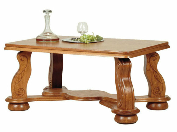 Echtholz Tisch Klassischer Couchtisch Sofa Beistell Tische Holz Handarbeit Neu