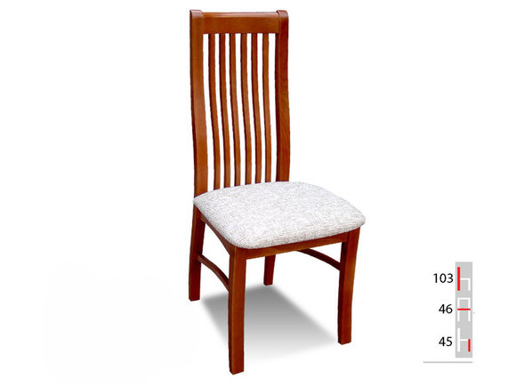 MASSIVHOLZ STUHL ESSZIMMERSTUHL DESIGNER LEDER STUHL STÜHLE ESSZIMMERSTÜHLE K14
