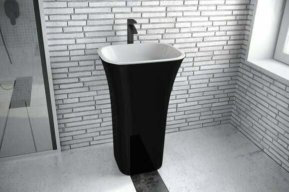 Modernes Design Waschbecken Acryl Stand Bad Freistehender Waschtisch