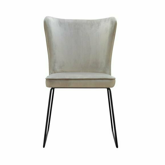 Design Wartezimmer Stuhl Sitz Praxis Ess Zimmer Stühle Textil Stoff Polster Neu