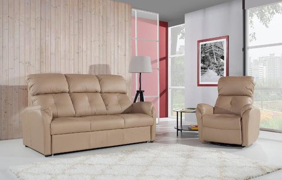 Design Sofa 3 Sitzer Sofa Polster Couch Dreisitzer Moderne Couchen 100% Leder