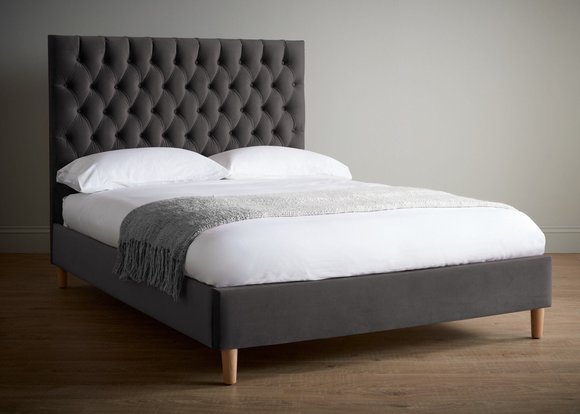 Bett Chesterfield Polsterbett Luxus Doppel Schlafzimmer Designbett Betten Neu