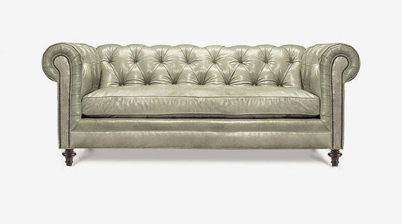 Chesterfield Luxus Sofa Couch Polster Sitz Leder Garnitur 321 Sitzer Couchen