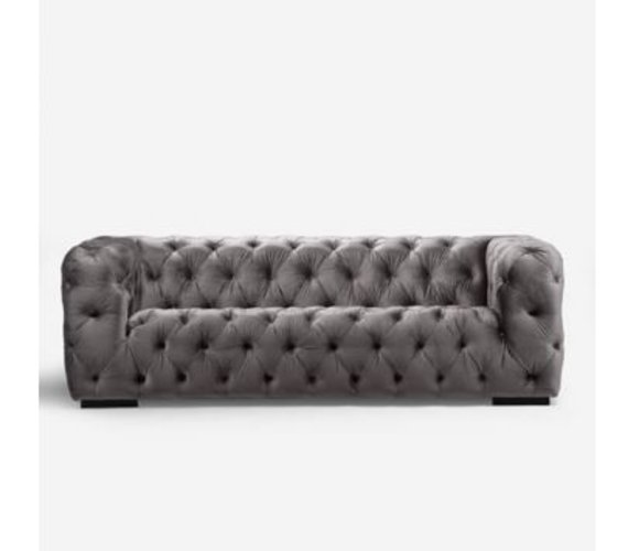 Chesterfield Sofa Couch Polster Stoff Leder Couchen Polster Garnitur