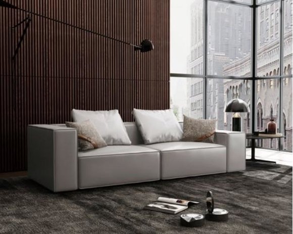 Design Sofa 3 Sitzer Wohnzimmer Couch Couchen Polster Sofas Neu XXL Dreisitzer