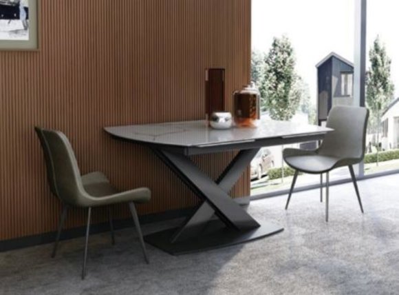 Moderner Holztisch Esstisch Tisch Holz Tische 120/180cm Ess Zimmer Ausziehbar